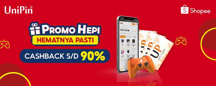 Promo Hepi Hematnya Pasti Bareng Shopee cashback hingga 90%!